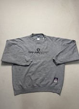 Grey Oakland Raiders NFL Reebok Team Apparel Sweatshirt| Size: XL 