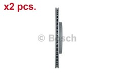 X2 PCS REAR BRAKE DISC ROTOS X2 PCS SET 0 986 479 628 BOSCH I