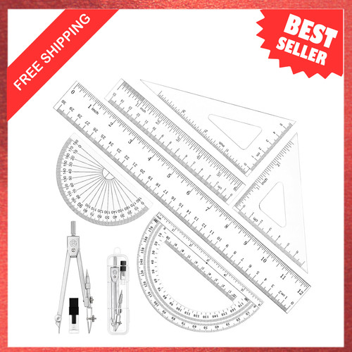 Geometry set ruler triangle - geometry,