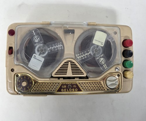 Vintage geloso reel - to,