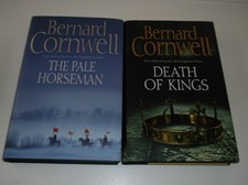 2 bernard cornwell books - 1 signed hardback first edition look new