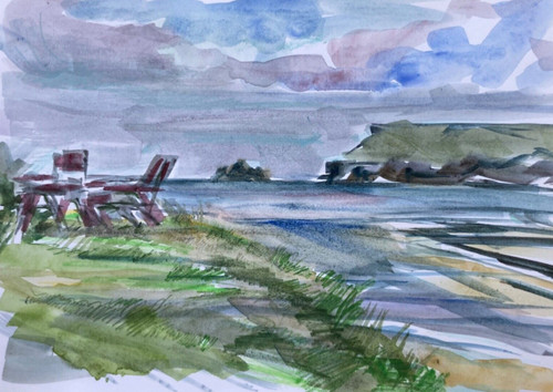 Polzeath house garden - polzeath,