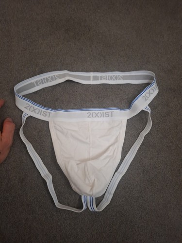 Mens white cotton spandex - mens,