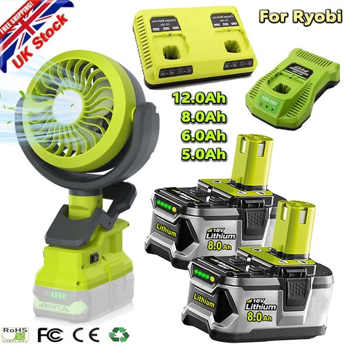 Cordless fan camping jobsite - cordless,