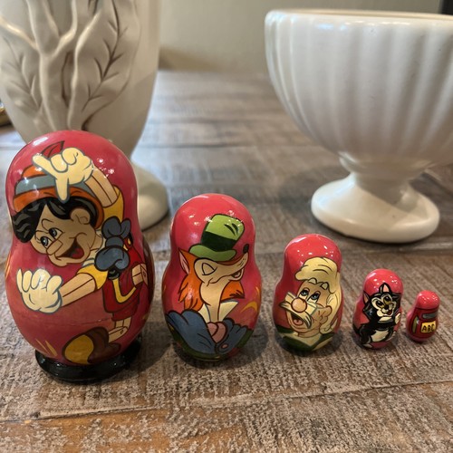 Signed russian nesting dolls - signed,