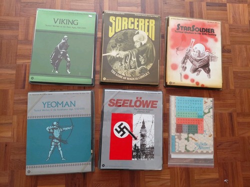 Joblot spi games simulations - spi,