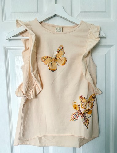 Zara girls butterfly sequin - zara,