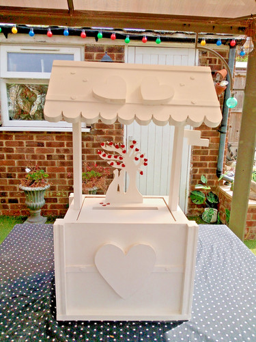 Wedding wishing well - well, box