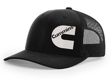 Cummins Diesel Richardson 112 Embroidered Snap Back Trucker Hat NEW