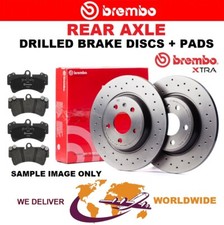 BREMBO Rear Axle BRAKE DISCS +