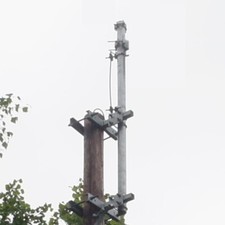 Pole Earthing Strap Kit Buildings Spire Mast Arial- 2 Brackets Post Earth Strap 