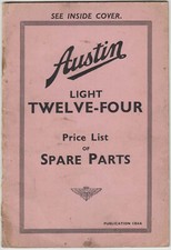 Austin Light Twelve-Four Price