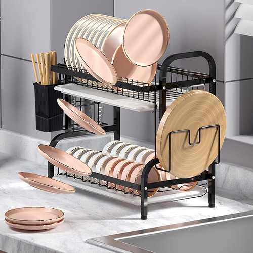 Dish drainer rack kitchen sink - dish,