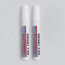 1/2/3 Grout Pen Revives & Restores Tile Grout Anti-Mould Whitening Pen White