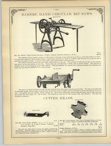 1894 paper barnes hand - ad,