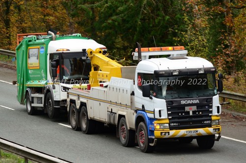 Truck photo 12x8 scania - scania, 124g
