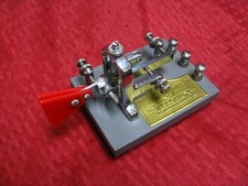 Vibroplex Telegraph Key red