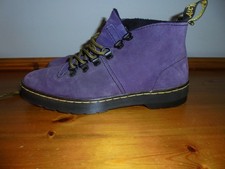 Dr Martens "Lahava" Purple Suede Chukka Boots- Size 5 UK/ EU 38