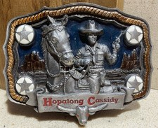 Vintage Hopalong Cassidy Belt Buckle The Great American Buckle Co