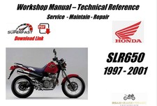 Honda SLR650 SLR 650 Service