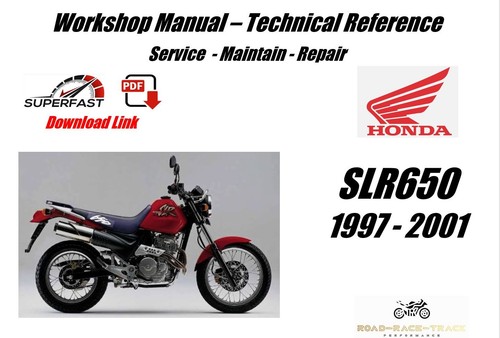 Honda slr650 slr 650 service - 650,