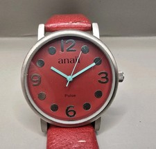 Anaii Pulse Ladies Quartz Watch Couture Collection - Model AP770 Red Strap