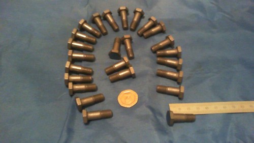 Titanium bolts hex head - m8,