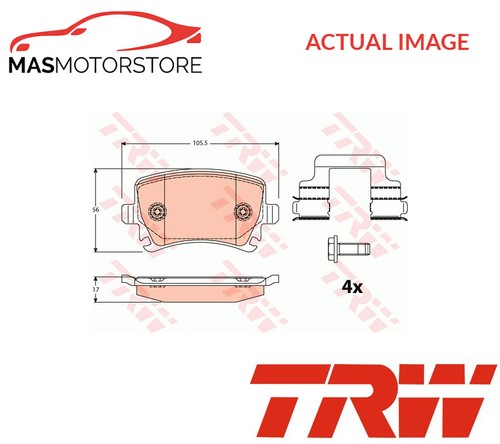 Brake pads set braking pad - brake,