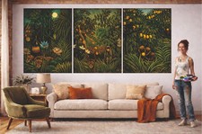 Henri Rousseau Jungle Animals