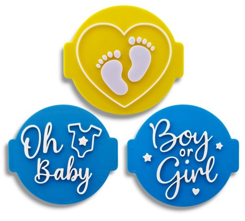 Baby shower embosser stamp - embosser,