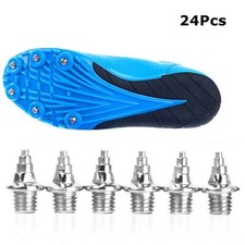 24Pcs Replacement Sports Track Running Shoes Spikes 7mm Xmas Tree