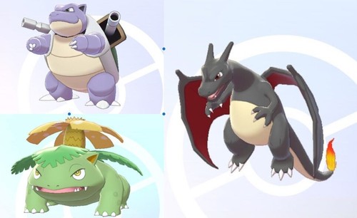 Shiny gmax kanto starter - shiny,