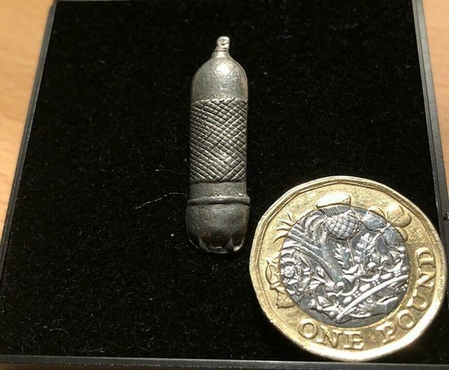 Diving single oxygen tank pin - tank,
