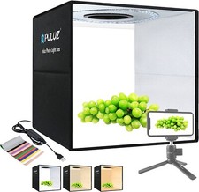 Photo Studio Light Box 16in/40cm PULUZ Portable Photography Light Box Foldable