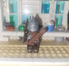 Genuine Lego LOTR Rohan Soldier Minifigure - LOR009 - 9471 With Bow and Quiver 
