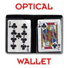 Optical wallet magic trick - magic,