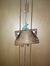 VINTAGE INDIAN WOODEN COW BELL