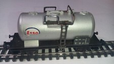 LIMA N GAUGE  SILVER "ESSO" PART LOGO TANKER SINGLE BOGIE  (SEE TEXT)