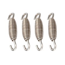 4 Pieces 55mm Exhaust spring Pipe Muffler Springs Swivel 60mm Motorcycle O