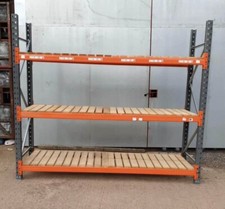 Heavy Duty Warehouse Pallet Racking Shelving Industrial Storage Bays Custom Size