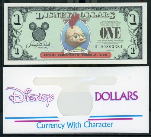 Disney dollar chicken little - disney,