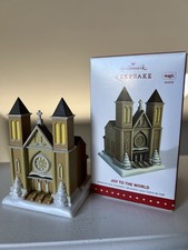 2015 Hallmark Joy To The World Church Christmas Ornament - Magic Sound - Tested