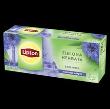 3 x Lipton Green Tea Earl Grey 32.5g (Pack of 3) Total 75 Teabags
