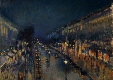 The Boulevard Montmartre at