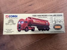 1:50 scale Corgi Classics 27901: Vaux Beers Atkinson Articulated Tanker Set.