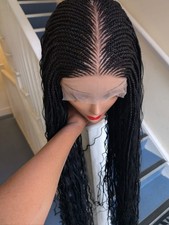 Boho Braid Wig , Bob Braided
