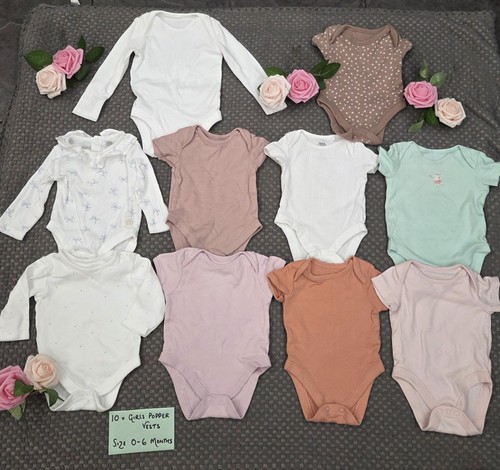 Baby girls clothes - baby, popper
