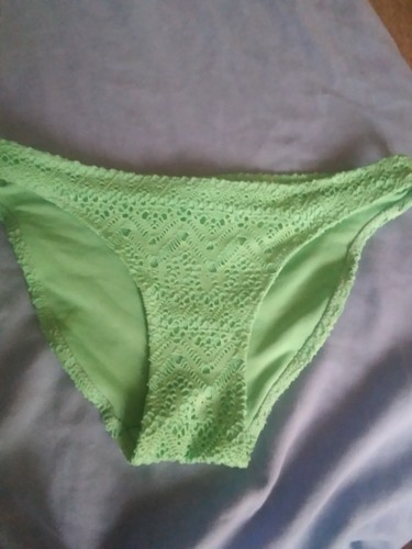 Ladies green bikini - bikini, bottoms