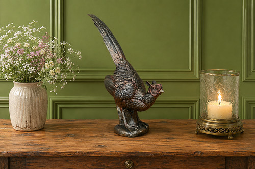 Bronze effect pheasant - effect,