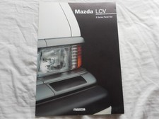 1997 Mazda LCV E-series E2200 Panel Van Fold-Out UK Car Sales Brochure, Jan 1997